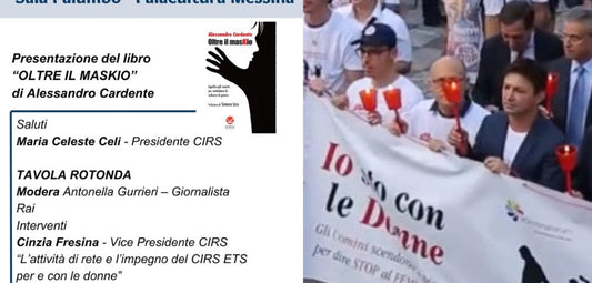 Giornata internazionale contro la violenza sulle donne: il Cirs Messina fa appello agli uomini per contrastare il fenomeno